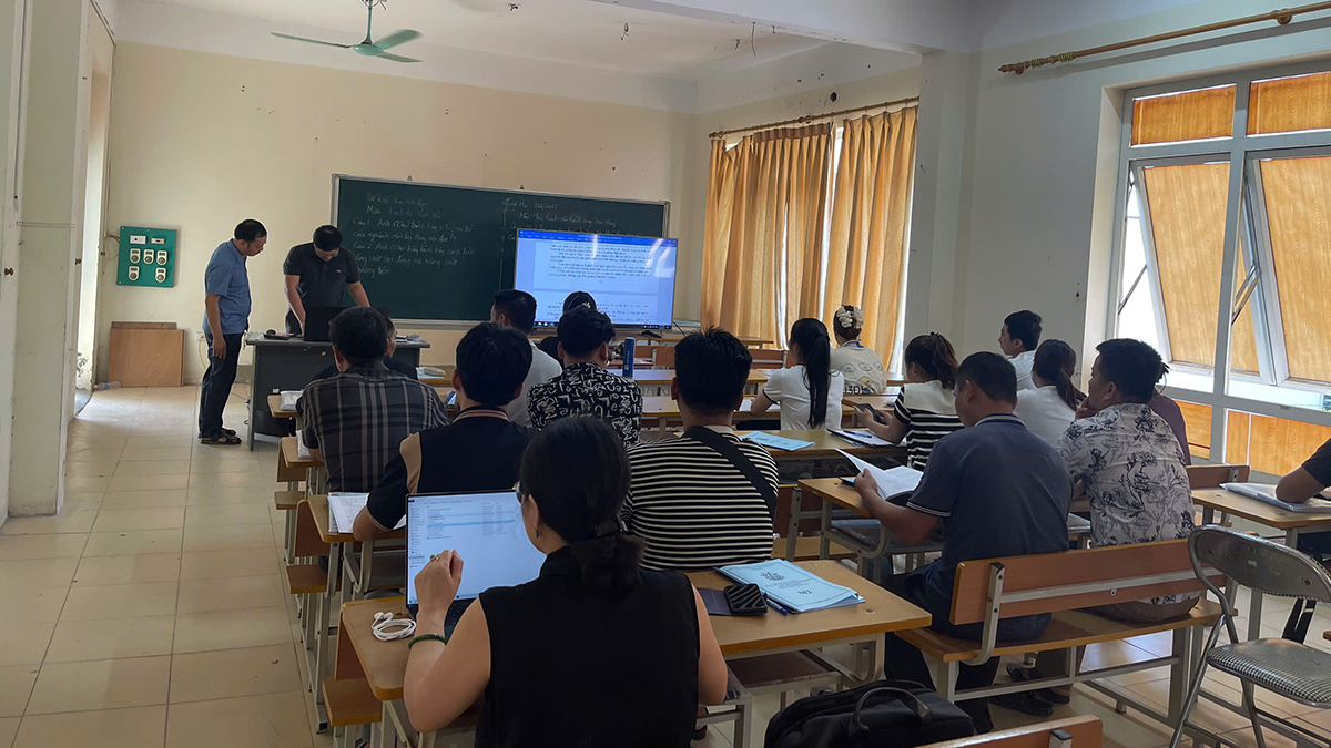Thông báo lịch thi các lớp đào tạo chuyên môn đường thủy