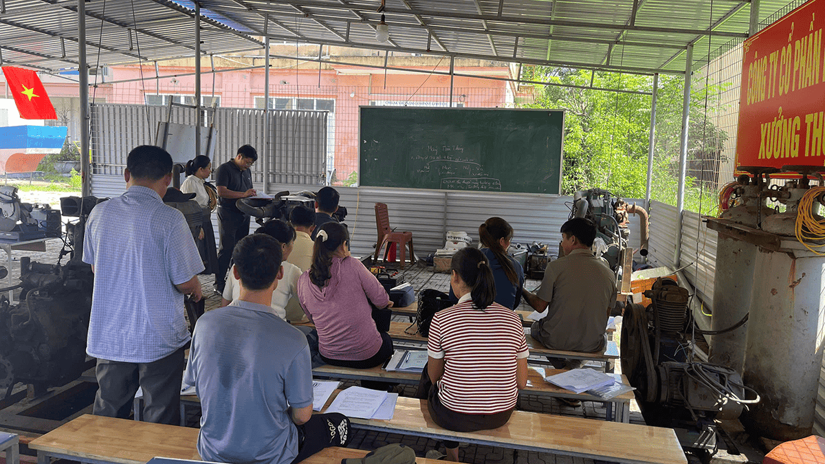Tuyển sinh lớp Máy trưởng hạng Nhì – Nâng cao trình độ chuyên môn, phát triển nghề nghiệp ngành đường thủy nội địa